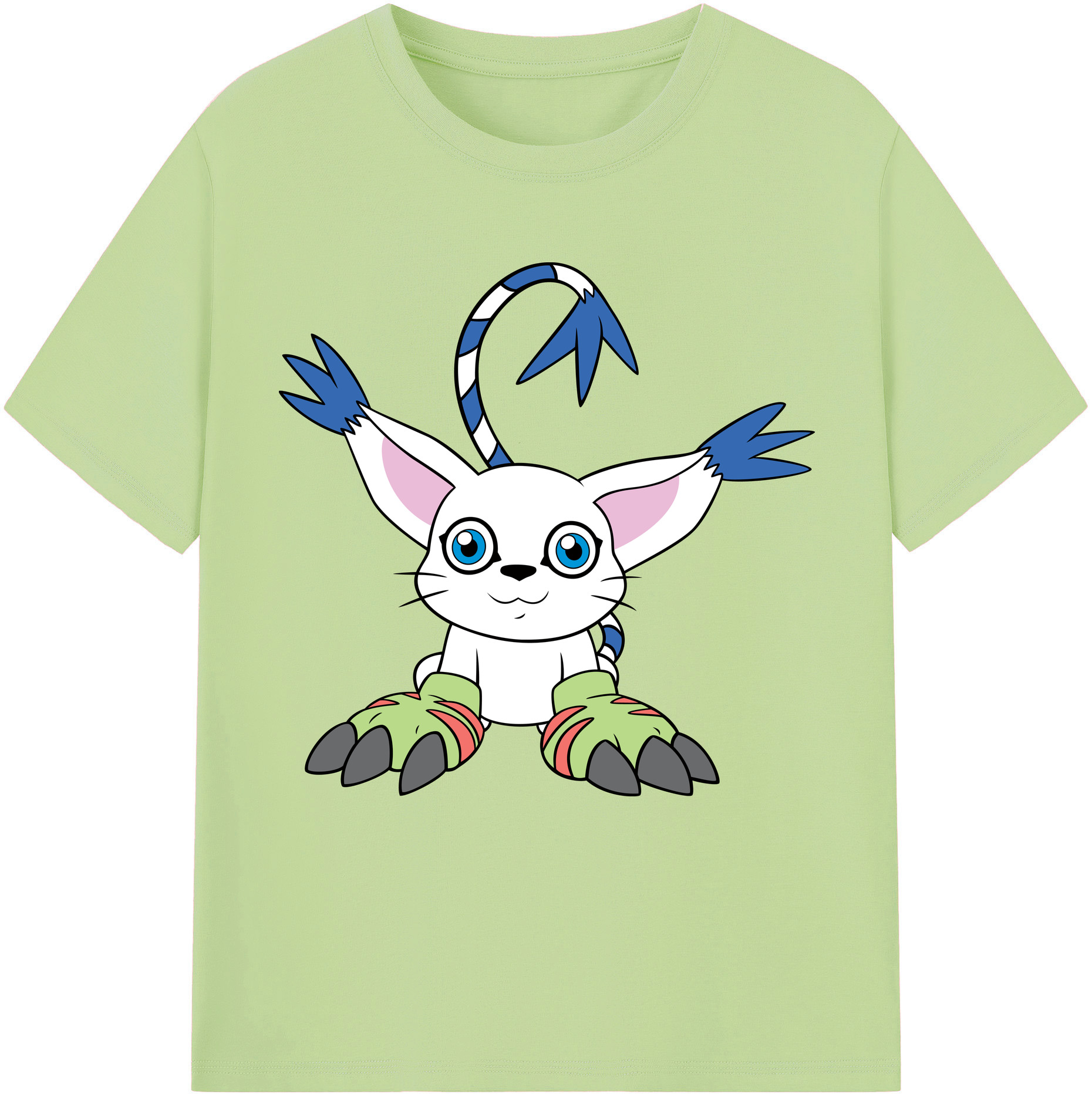 （画像用） Digimon デジタルモンスター/デジモン 綿100％半袖Tシャツ（フロントプリント）